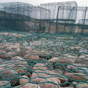 PVC-beschichtete Hexagonal Mesh Gabion Box